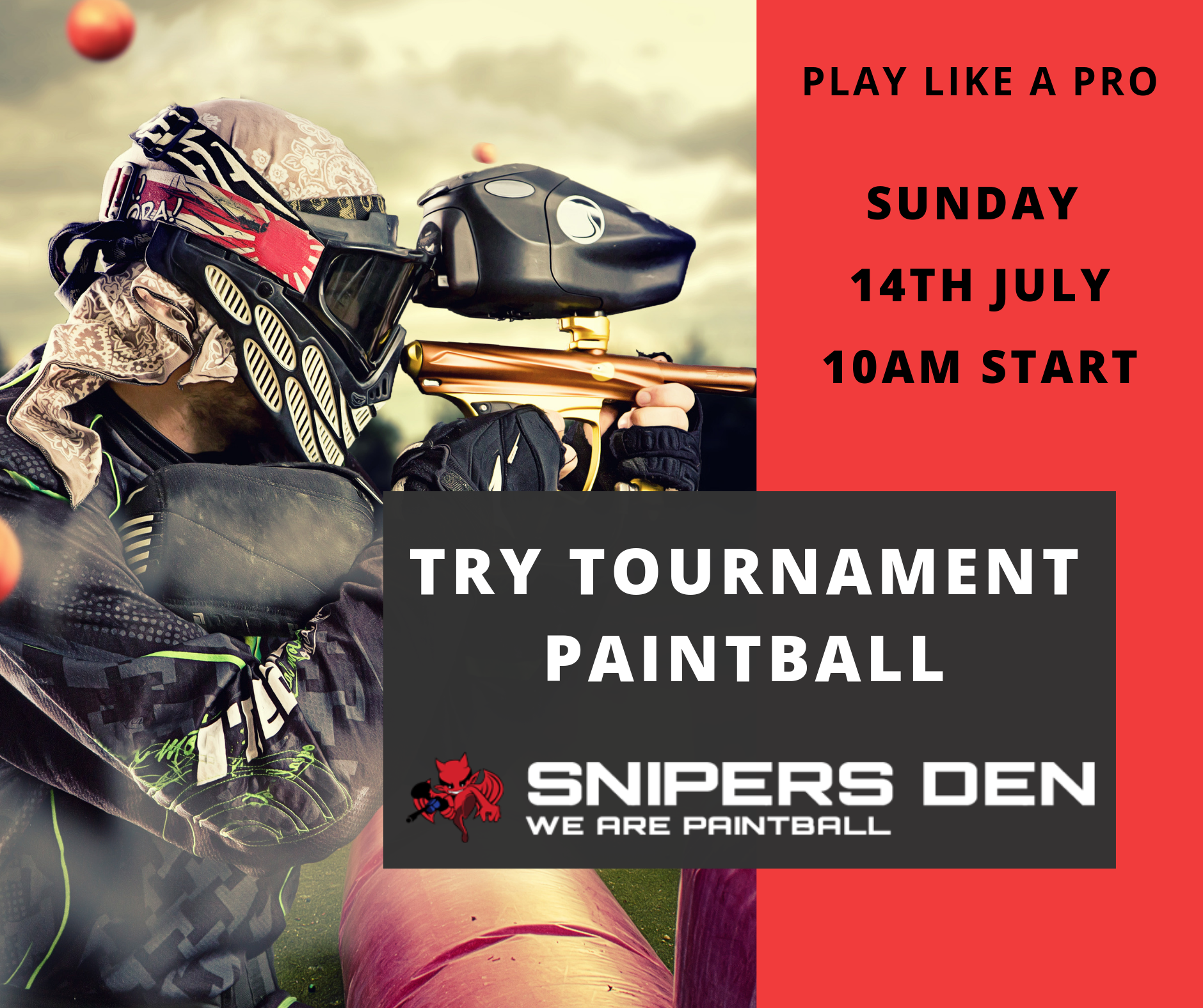 competition paintball training