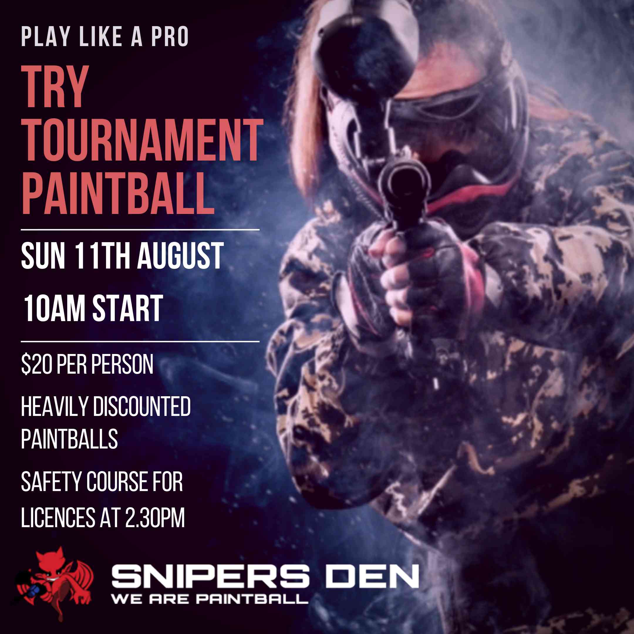 tournament competition paintball league